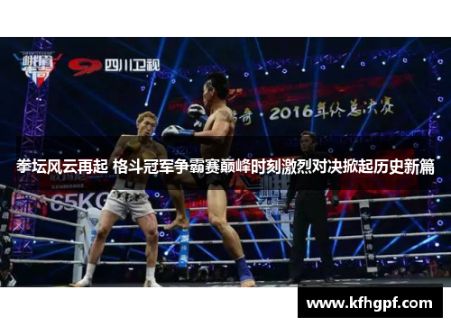 拳坛风云再起 格斗冠军争霸赛巅峰时刻激烈对决掀起历史新篇