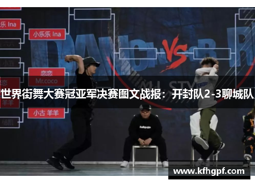 世界街舞大赛冠亚军决赛图文战报：开封队2-3聊城队